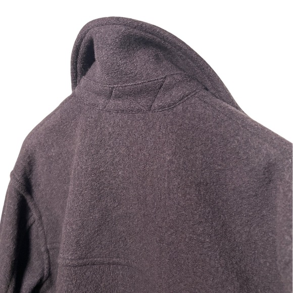 Aritzia Wilfred Free Gana Shirt Jacket Oversized Shacket Plum Size S Retail $198 - Picture 12 of 13